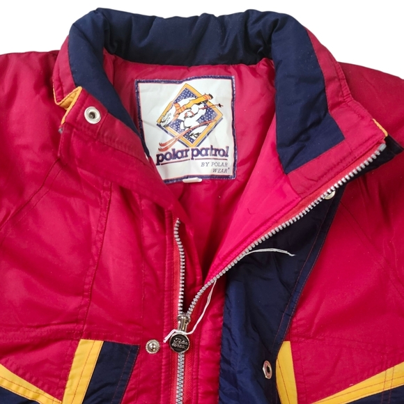VTG NWT Polar Patrol Colourblock Ski Jacket - Picture 2 of 4